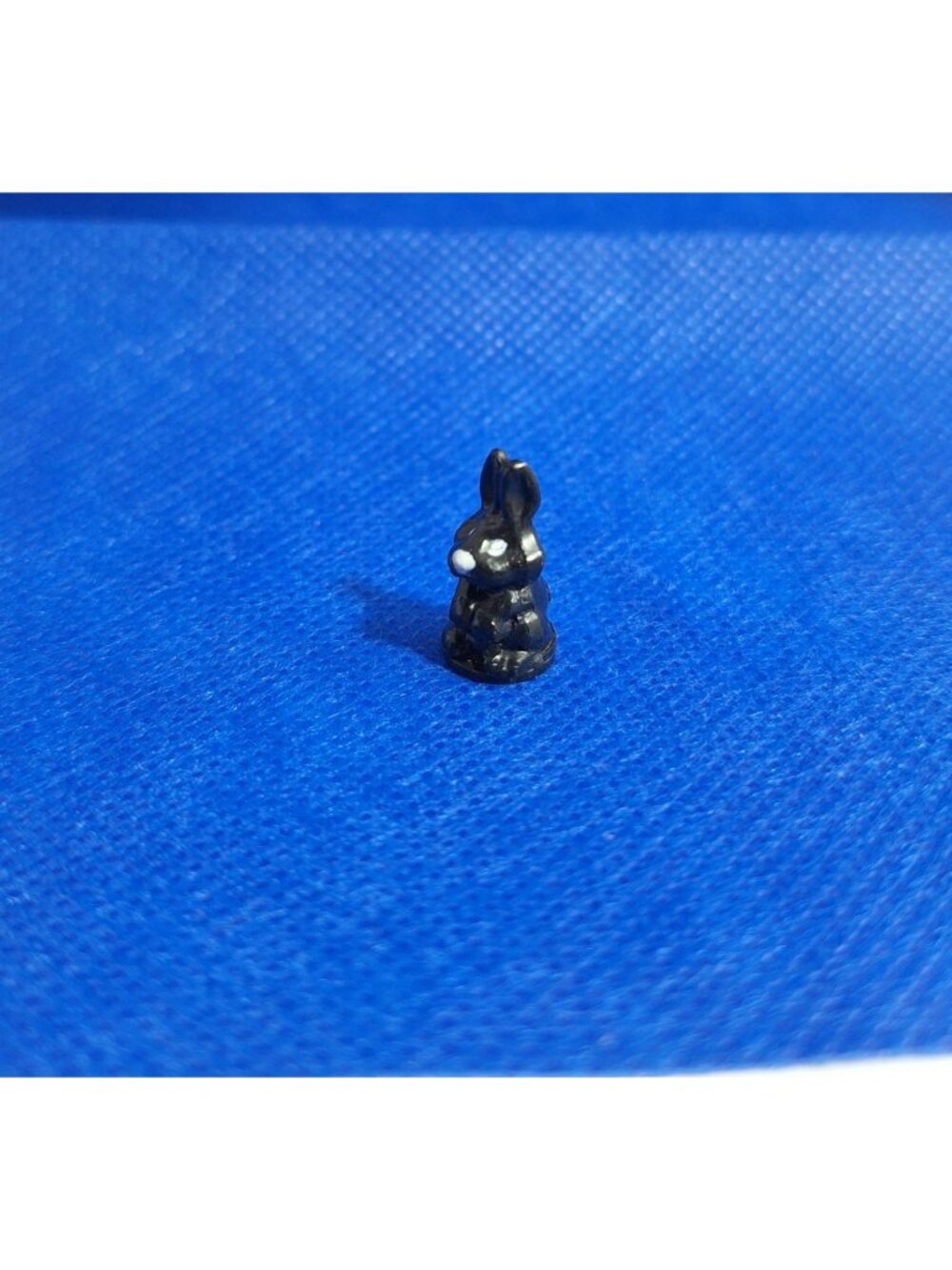 Polly Pocket Black Rabbit Figure Vintage 90s 1991 Mini Bunny - Picture 3 of 11